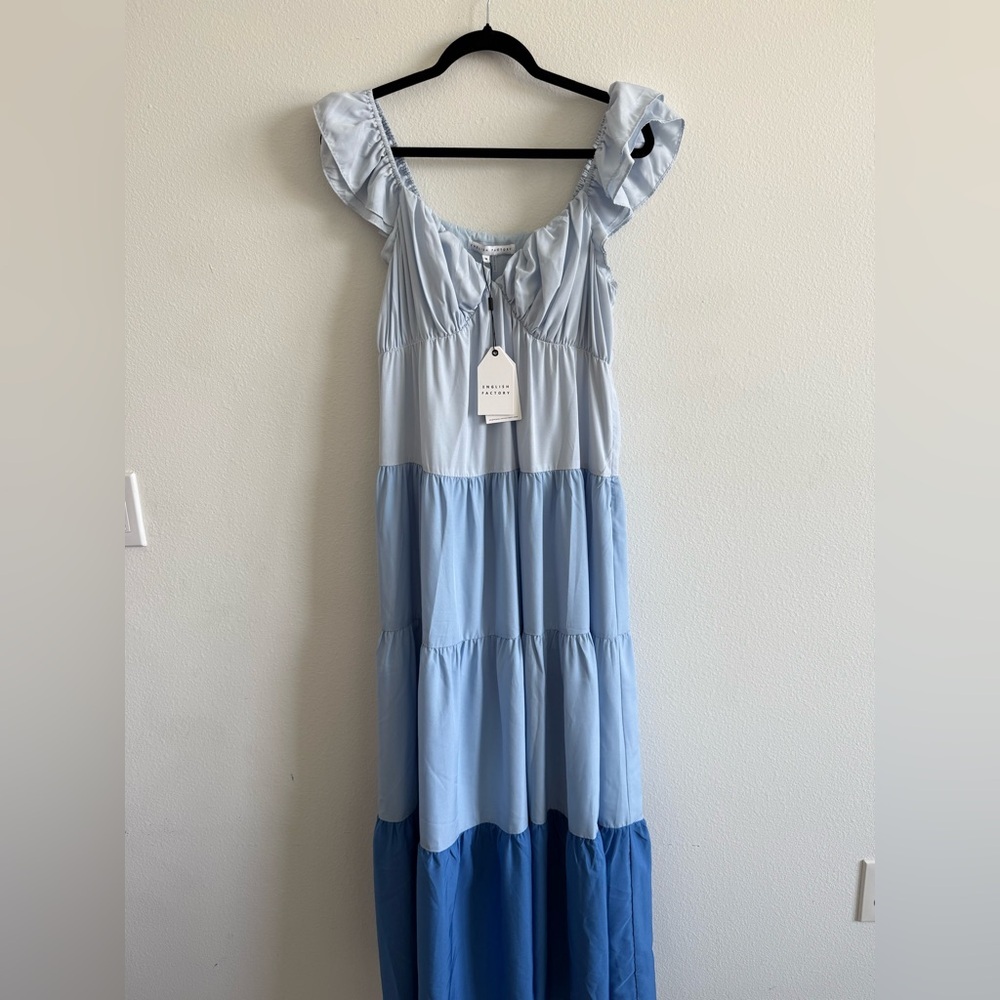 NWT ENGLISH FACTORY MAXI DRESS - Picture 3 of 5